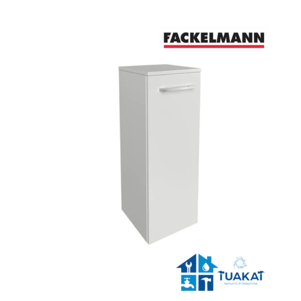 B.Style Midischrank 30 cm Korpusfarbe: Weiß Glanz Frontfarbe: Weiß Hochglanz Anschlag: Rechts