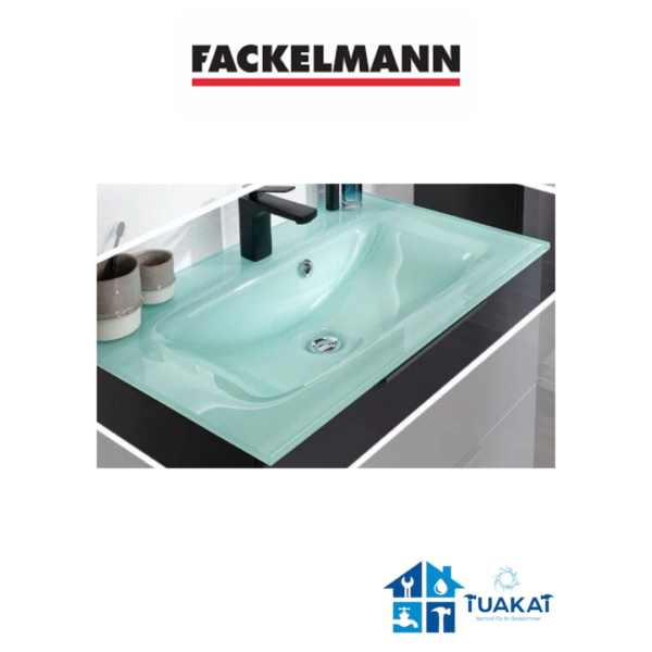 Fackelmann Glasbecken Mint 80cm