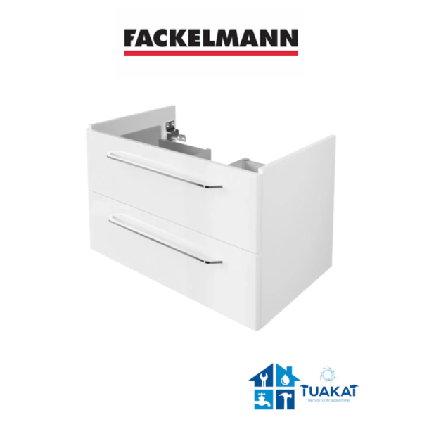 Fackelmann MILANO Waschbeckenunterschrank 80 cm, Weiß