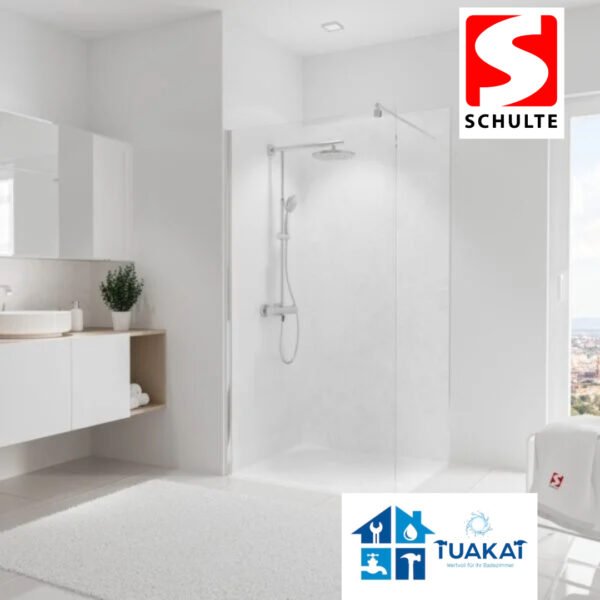 Schulte DecoDesign - Dekor - Duschrückwand, Stein Marmor-hell (603) 150x255cm