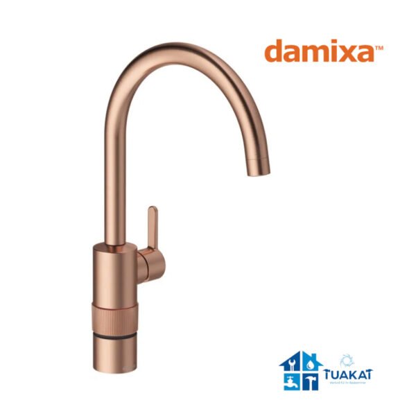 Damixa Instant 4 Kochend-Wasserhahn kupfer gebürstet pvd