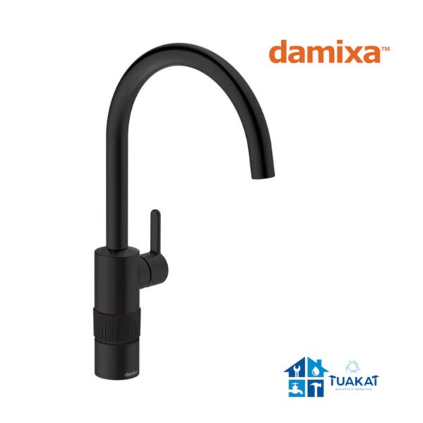 Damixa Instant 4 Kochend-Wasserhahn mattschwarz