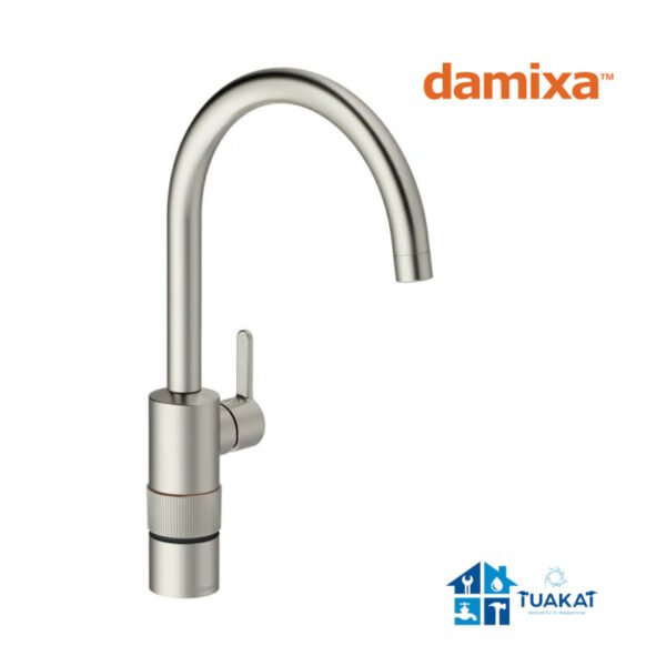 Damixa Instant 4 Kochend-Wasserhahn stahl pvd