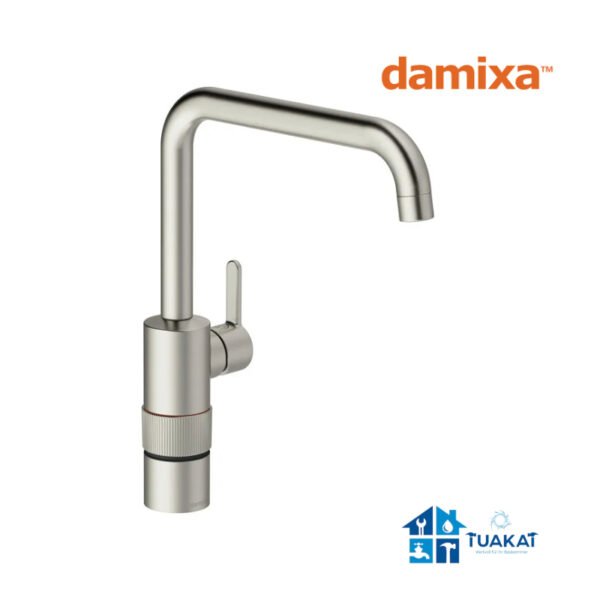 Damixa Instant 4 Kochend-Wasserhahn stahl pvd