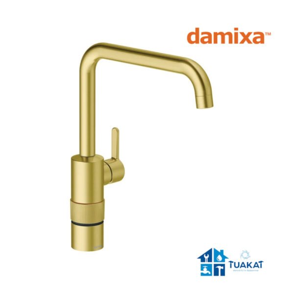 Damixa Instant 4 Kochend-Wasserhahn messing gebürstet pvd